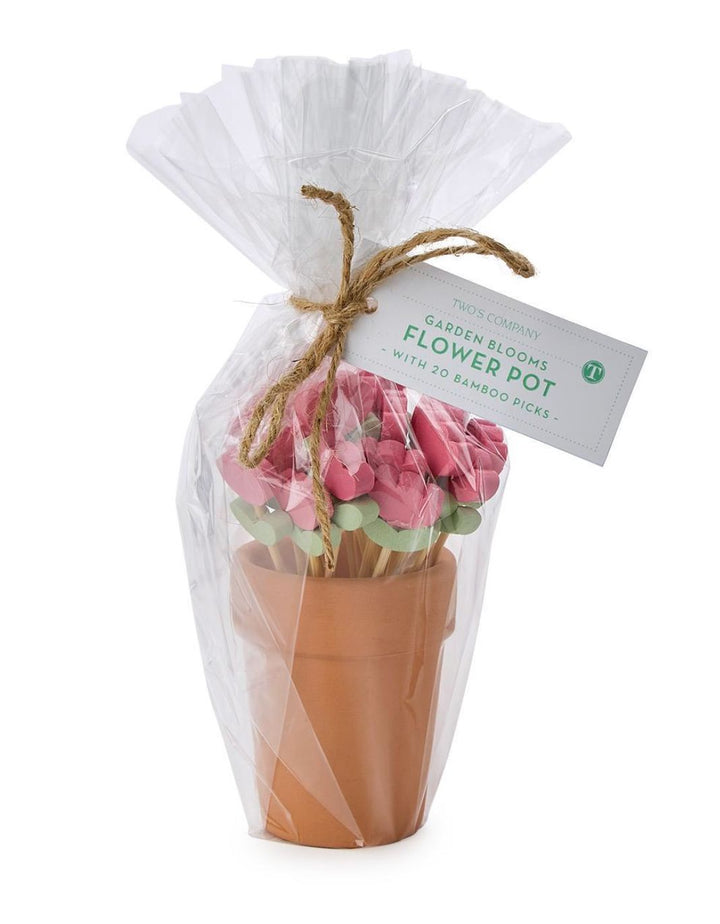 Flower Cocktail Picks Toothpicks Two's Company 