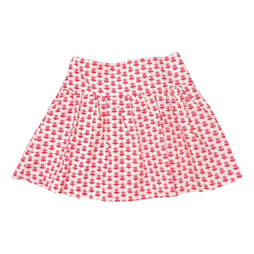 Flower Heart Print Skirt Girl Skirt Funtasia Too 