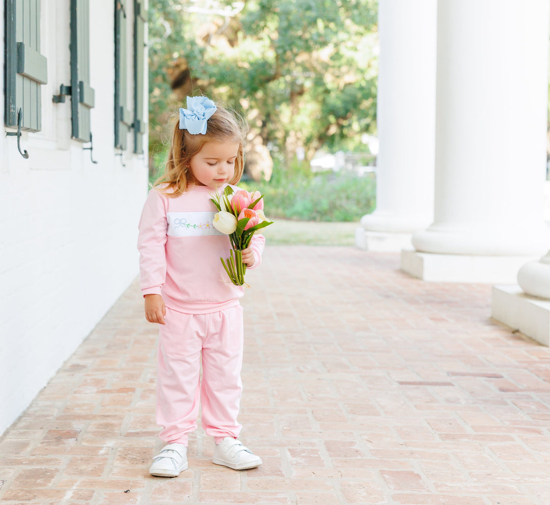 Flower Jogger Set Girl Pant Set Trotter Street Kids 