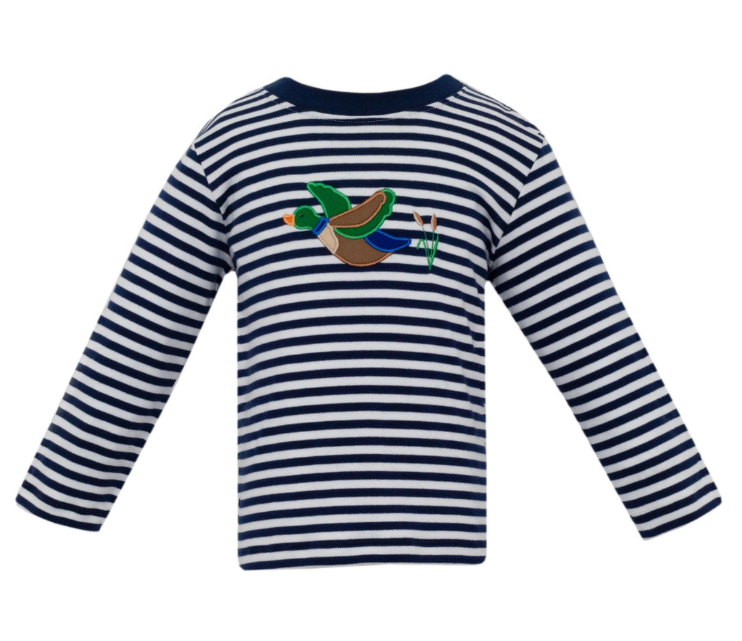 Flying Duck Applique Shirt Boy Shirt Claire and Charlie 