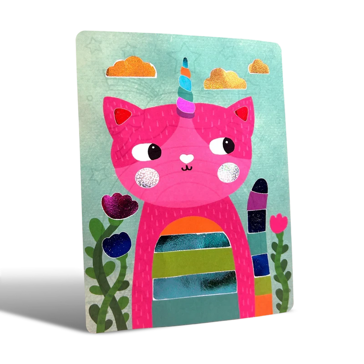 Foil-tastic Foil Art & Coloring Set - Whimsical World Activity Toy Ooly 