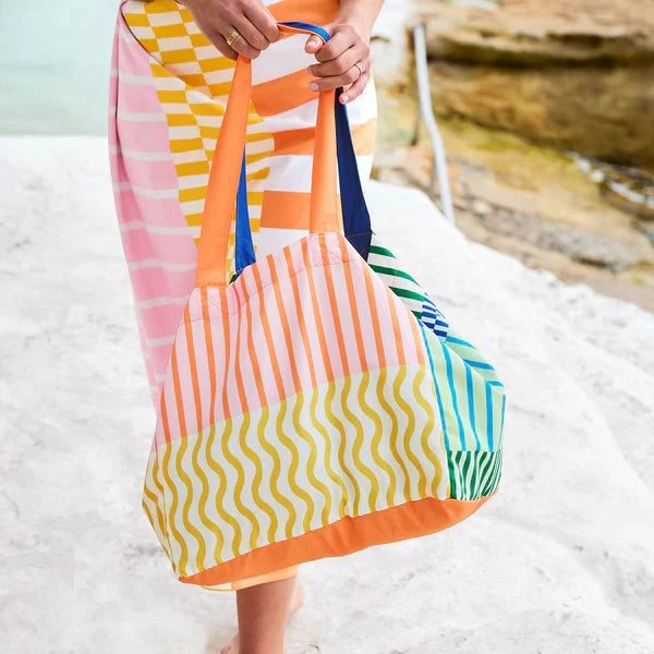 Foldaway Everyday Totes Beach Bag Dock and Bay 