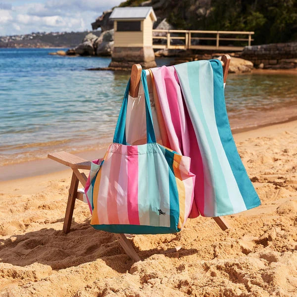 Foldaway Everyday Totes Beach Bag Dock and Bay 