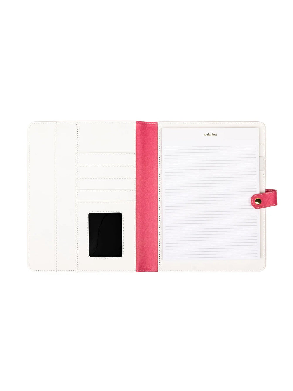 Folio Large Colorblock - Coral Journal Mary Square 