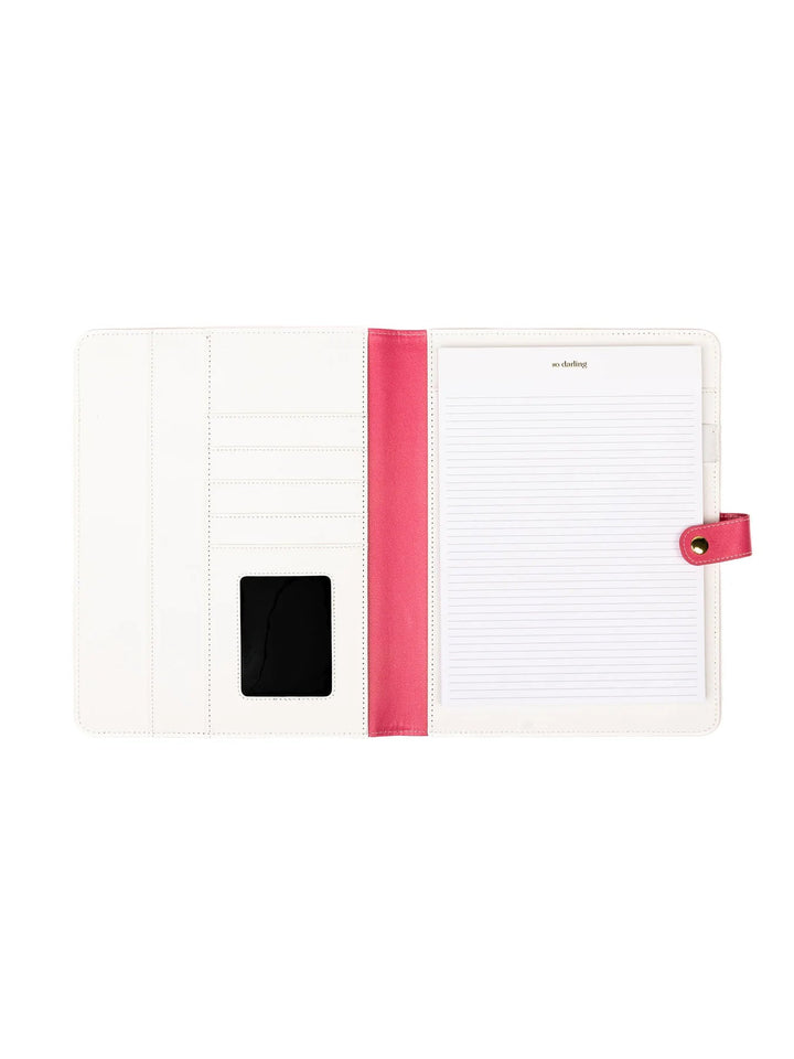Folio Large Colorblock - Coral Journal Mary Square 