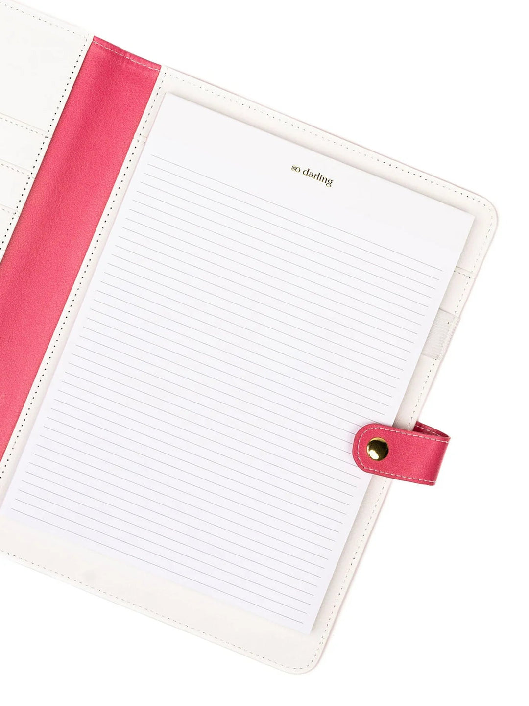 Folio Large Colorblock - Coral Journal Mary Square 