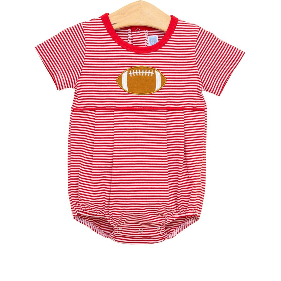 Football Applique Bubble - Red Boy Bubble Trotter Street Kids 