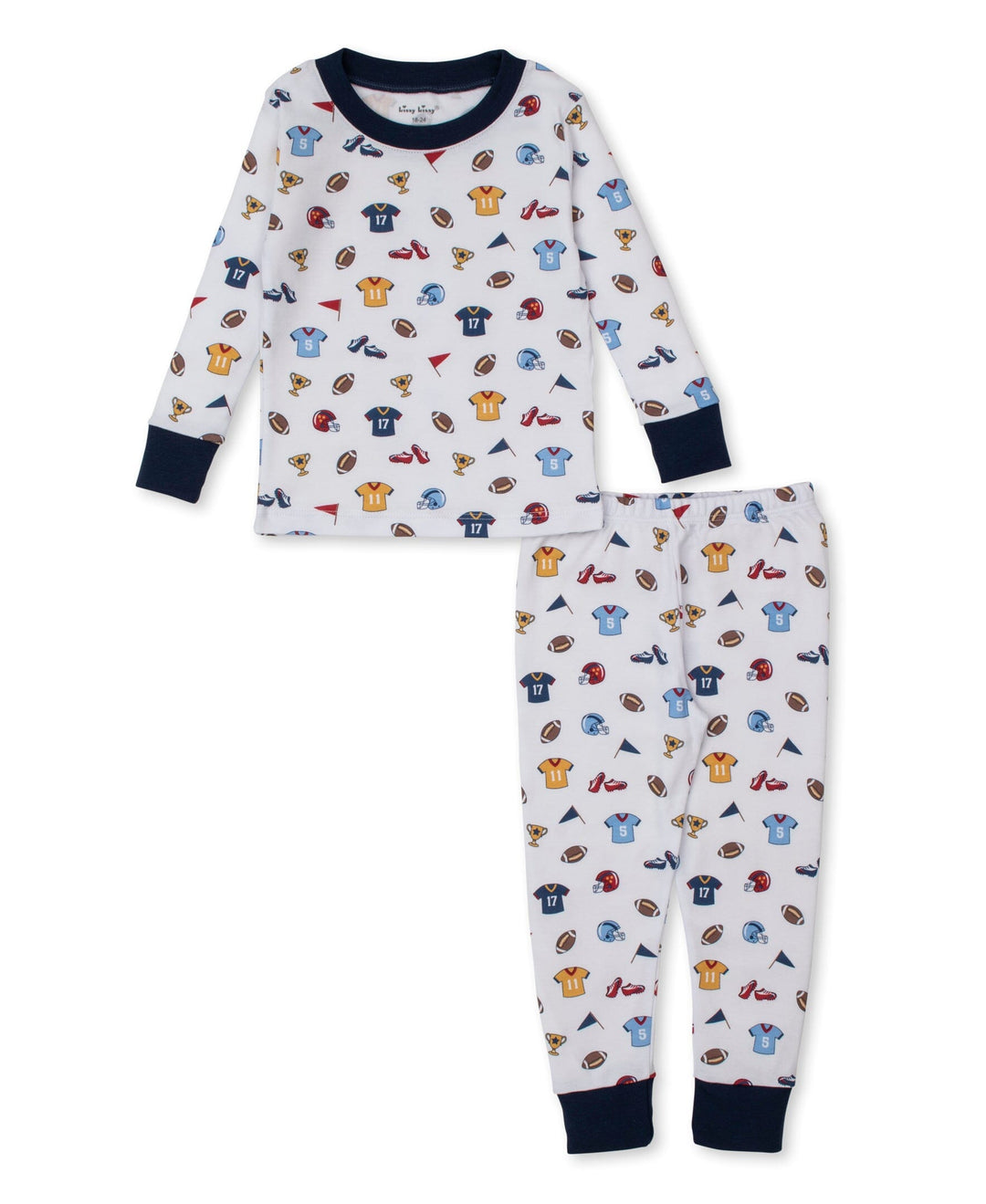 Football Fever Pajamas Set Boy Pajamas Kissy Kissy 