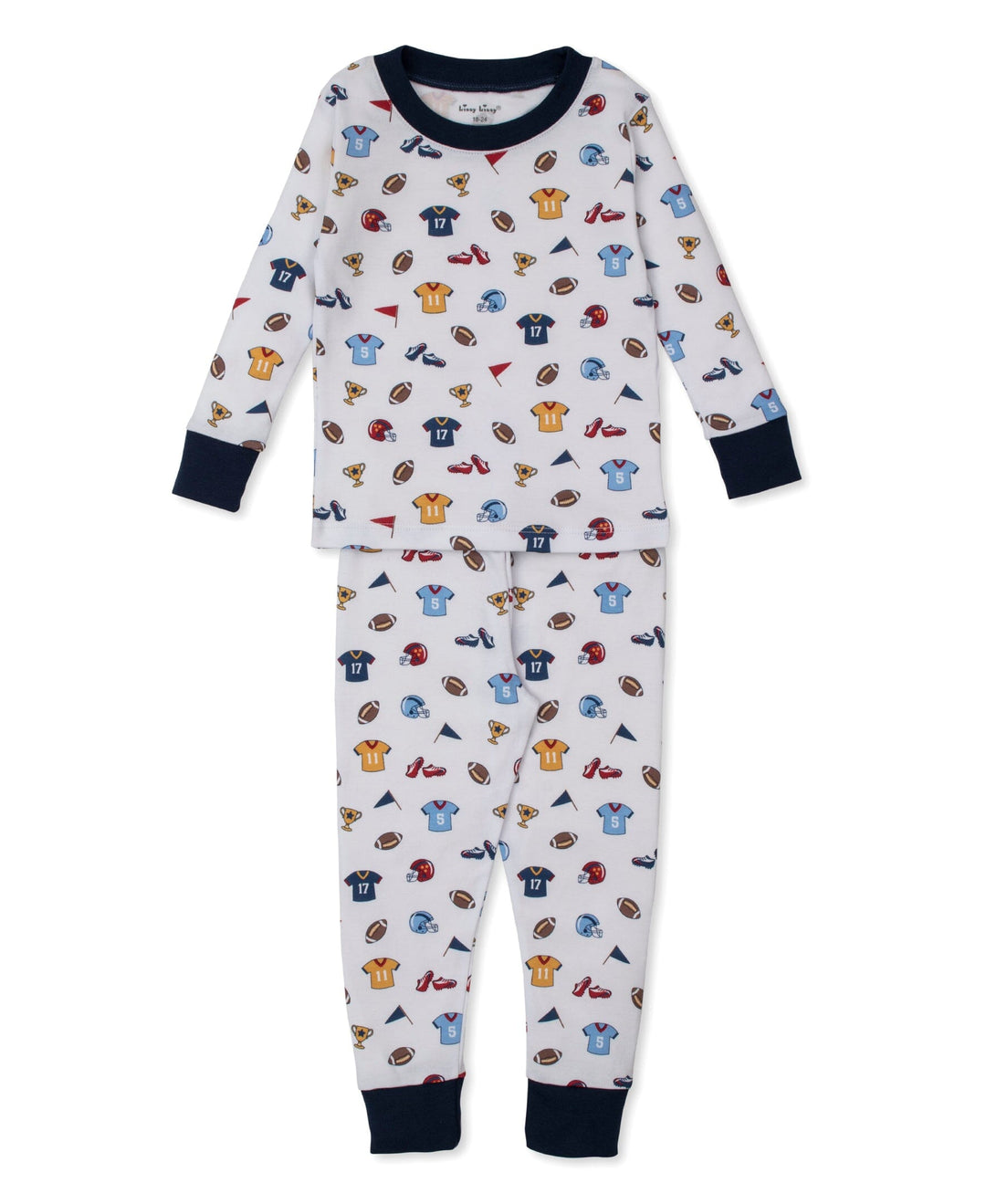 Football Fever Pajamas Set Boy Pajamas Kissy Kissy 