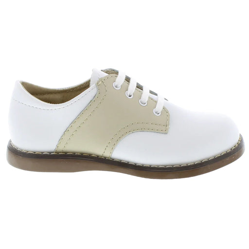 Footmate Cheer - White and Ecru Children Shoes Footmate 