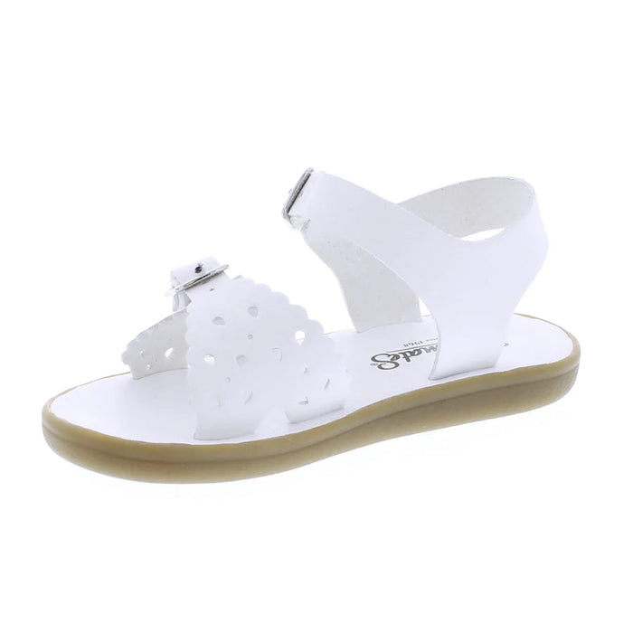 Footmate Eco-Ariel Sandal - White Micro Children Shoes Footmate 
