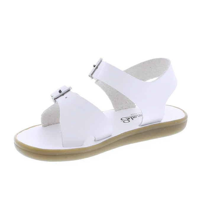 Footmate Eco-Tide Sandal - White Micro Children Shoes Footmate 