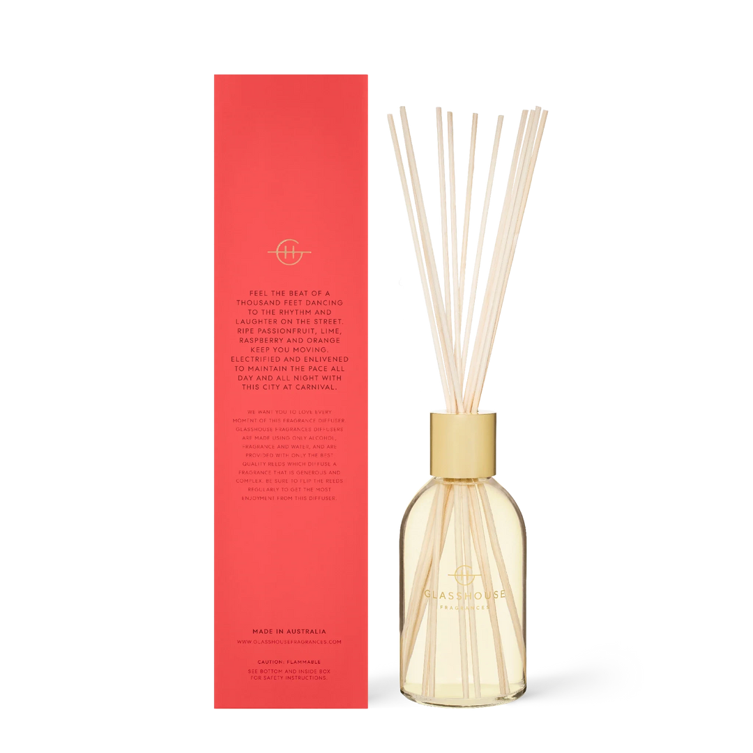 Fragrance Diffuser - One Night in Rio Diffuser Glasshouse Fragrances 