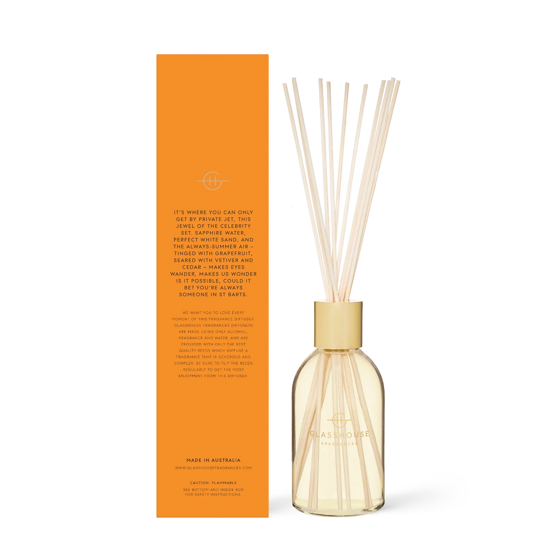 Fragrance Diffuser - St. Barts Bronze Diffuser Glasshouse Fragrances 