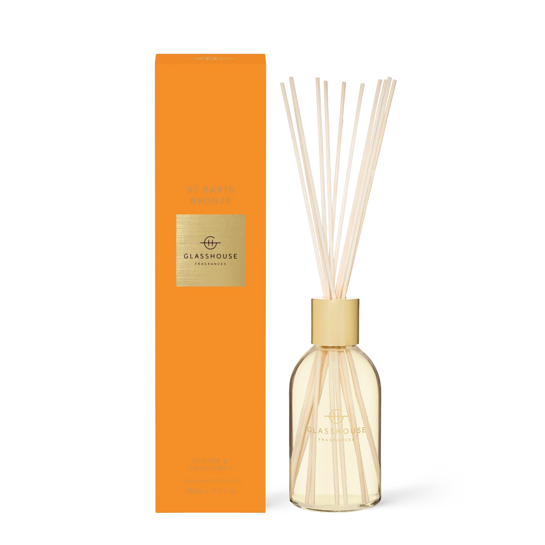 Fragrance Diffuser - St. Barts Bronze Diffuser Glasshouse Fragrances 