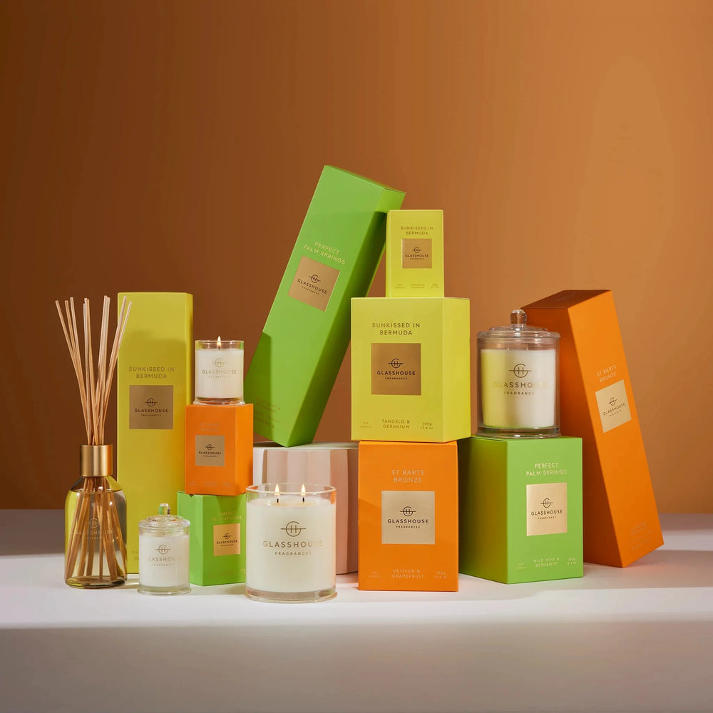 Fragrance Diffuser - St. Barts Bronze Diffuser Glasshouse Fragrances 