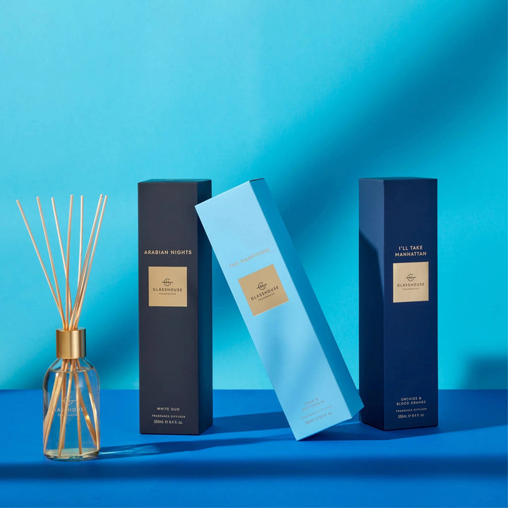 Fragrance Diffuser - The Hamptons Diffuser Glasshouse Fragrances 