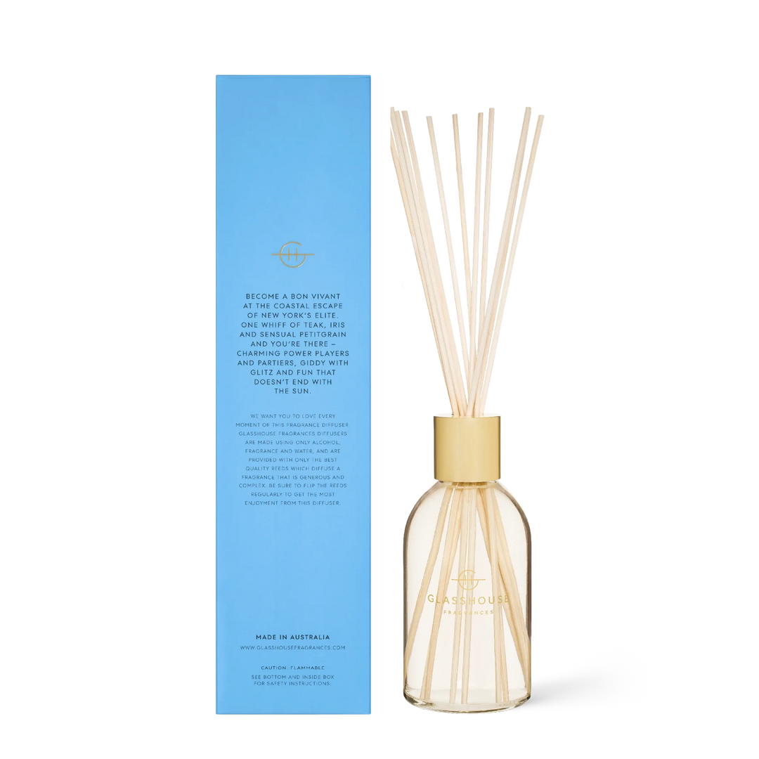 Fragrance Diffuser - The Hamptons Diffuser Glasshouse Fragrances 