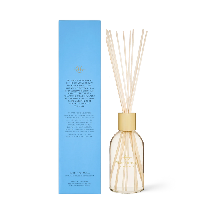 Fragrance Diffuser - The Hamptons Diffuser Glasshouse Fragrances 