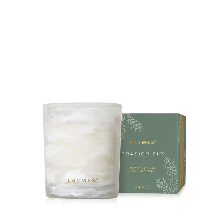 Frasier Fir Tidings Boxed Candle Candle Thymes 