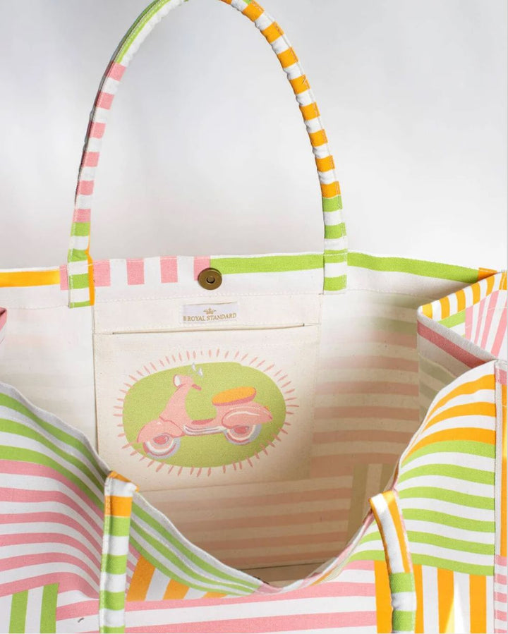 Freeport Stripe Tote Tote The Royal Standard 
