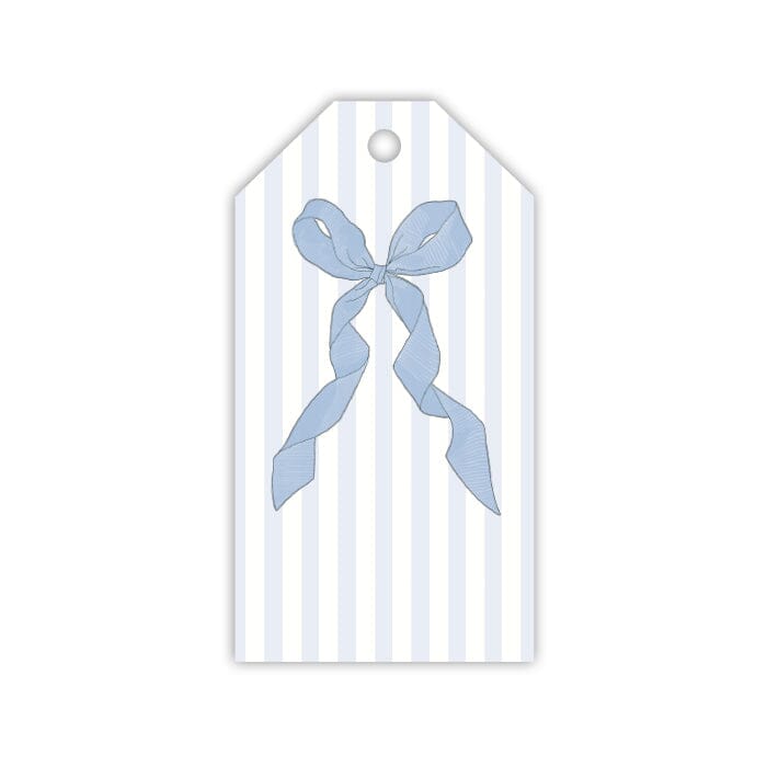 French Blue Bow Gift Tags Gift Tags & Labels Rosanne Beck 