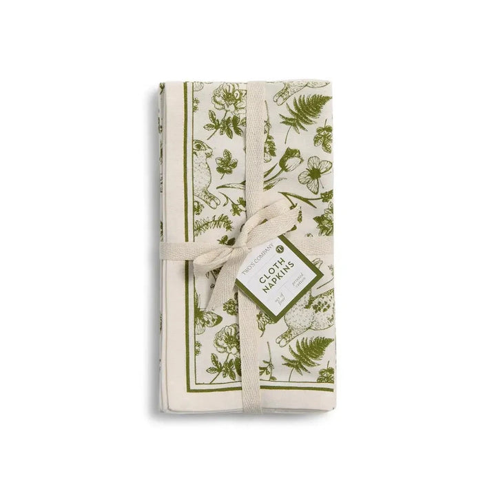French Country Napkins - Set of 4 Dinner Napkins Two's Company 
