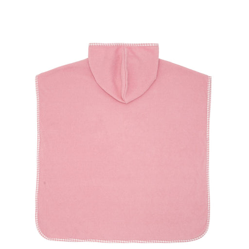 French Terry Hooded Coverup - Pink Guava Girl Coverup Minnow 