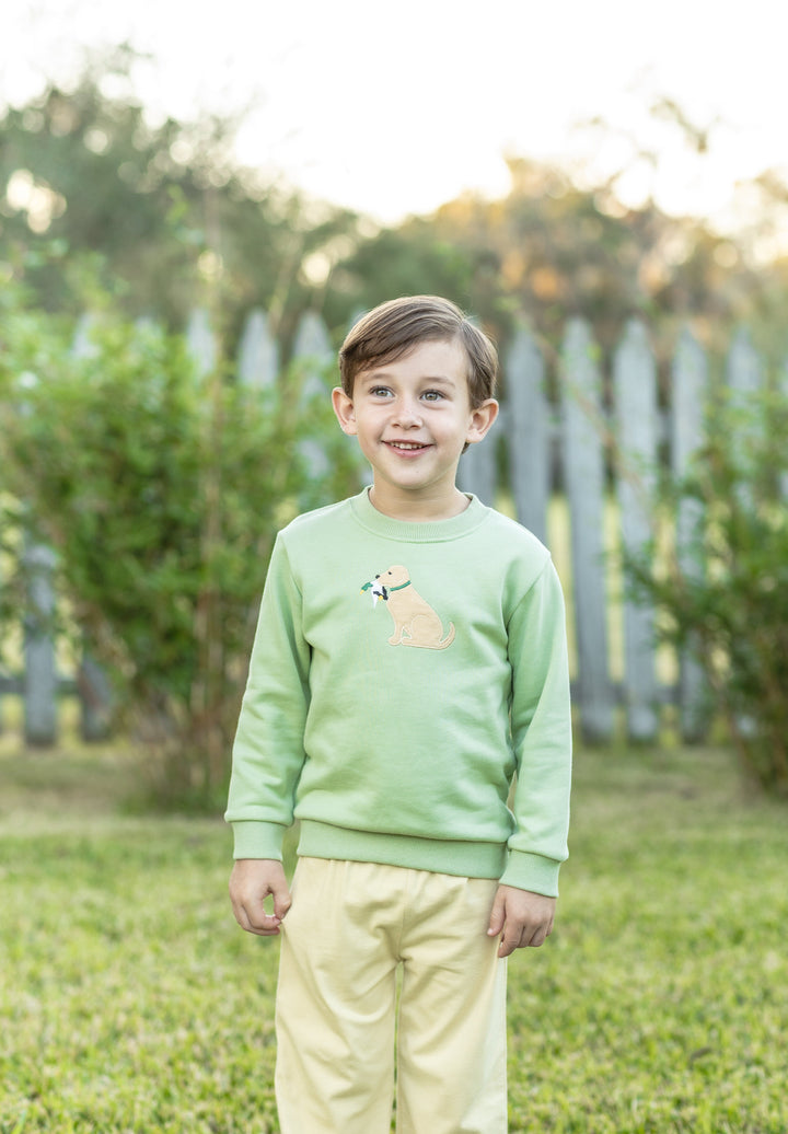 French Terry Pullover - Dog Boy Shirt Trotter Street Kids 