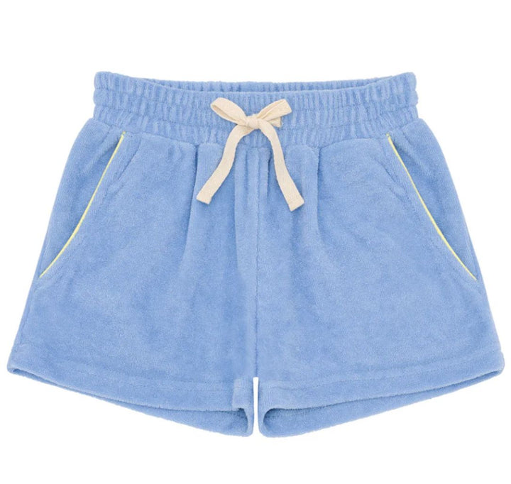French Terry Short - Clearwater Blue Boy Shorts Minnow 