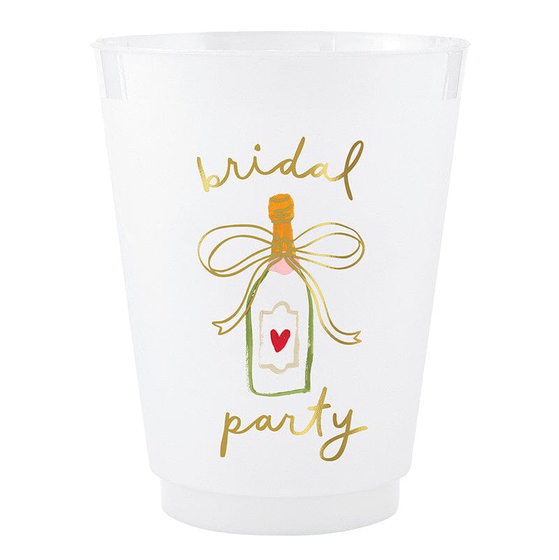 Frost Cups - Bridal Party Shatterproof Cups Creative Brands - Slant 