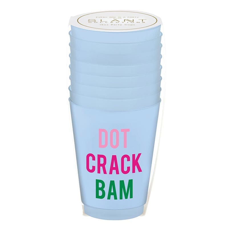 Frost Cups - Dot Crack Bam Shatterproof Cups Creative Brands - Slant 
