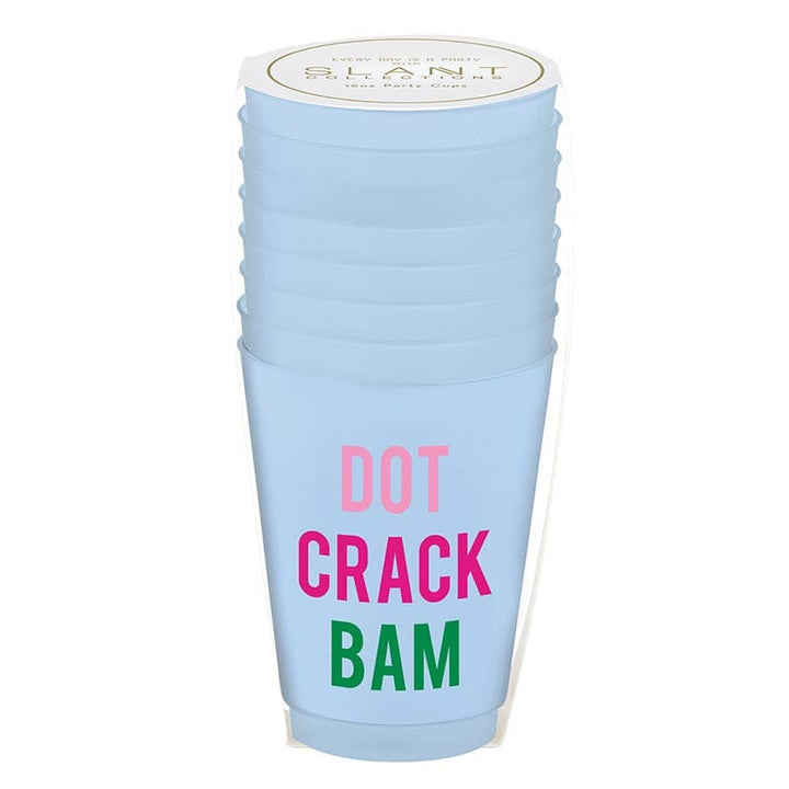 Frost Cups - Dot Crack Bam Shatterproof Cups Creative Brands - Slant 
