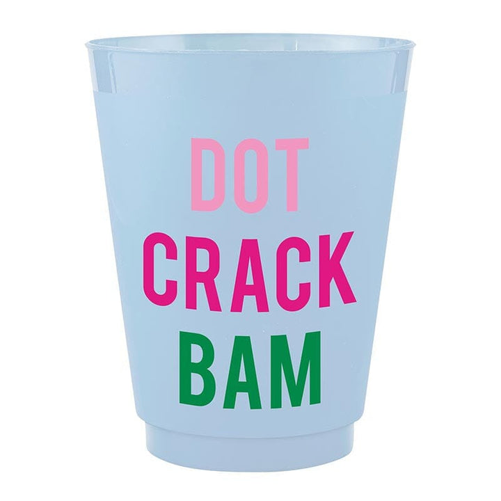 Frost Cups - Dot Crack Bam Shatterproof Cups Creative Brands - Slant 