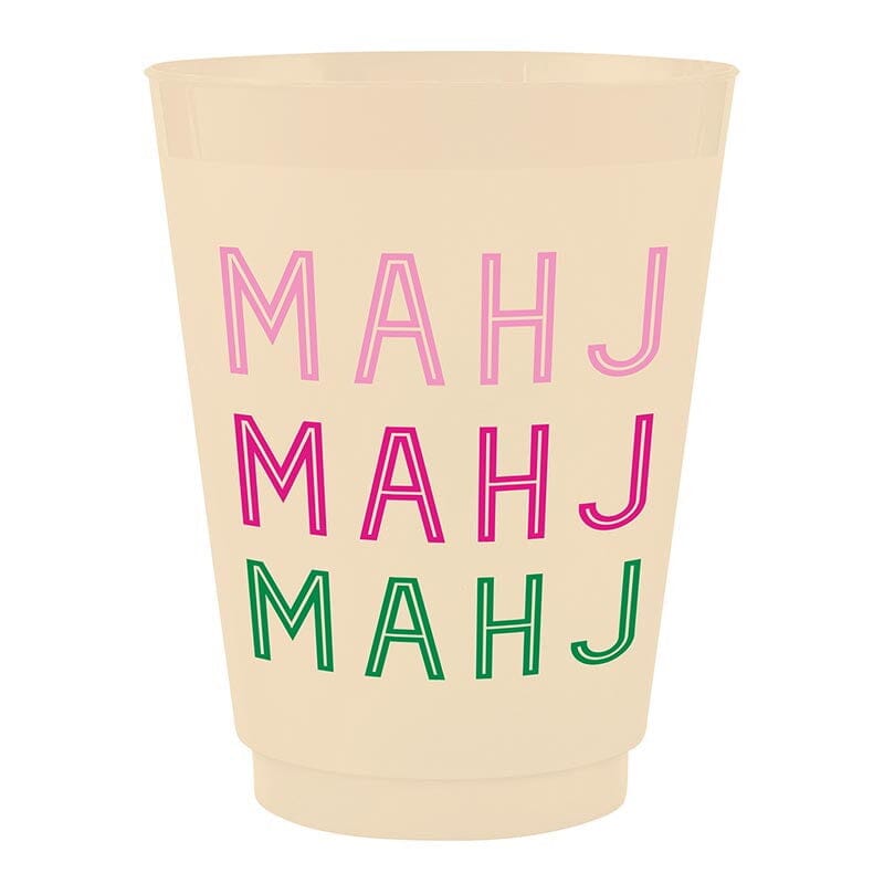Frost Cups - Mahj Mahj Mahj Shatterproof Cups Creative Brands - Slant 