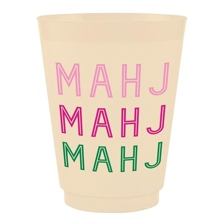 Frost Cups - Mahj Mahj Mahj Shatterproof Cups Creative Brands - Slant 
