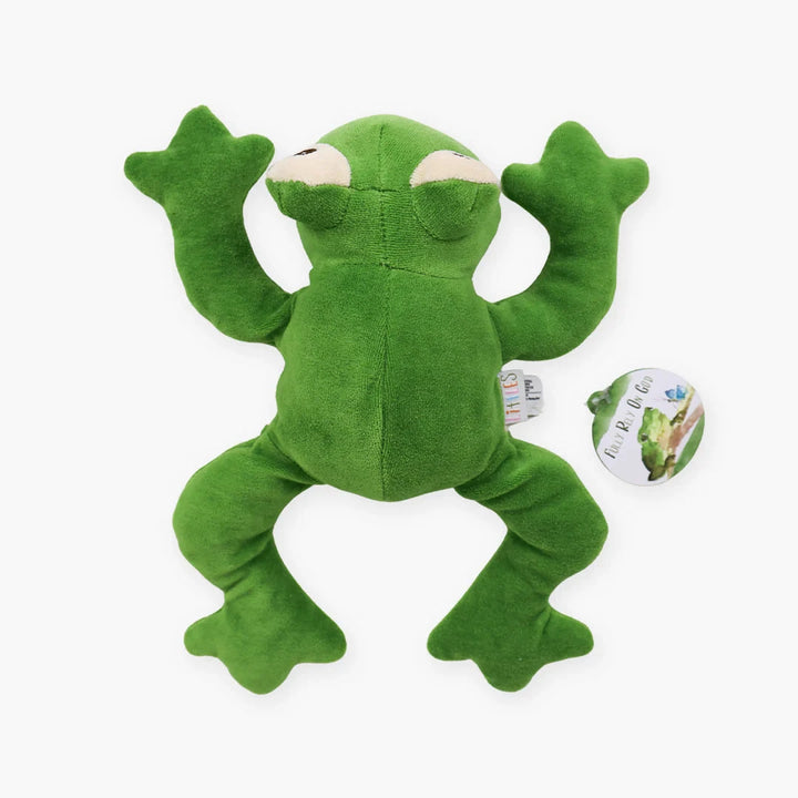 Fully Rely on God - Frog Plushie Stuffed Animal Anne Neilson 