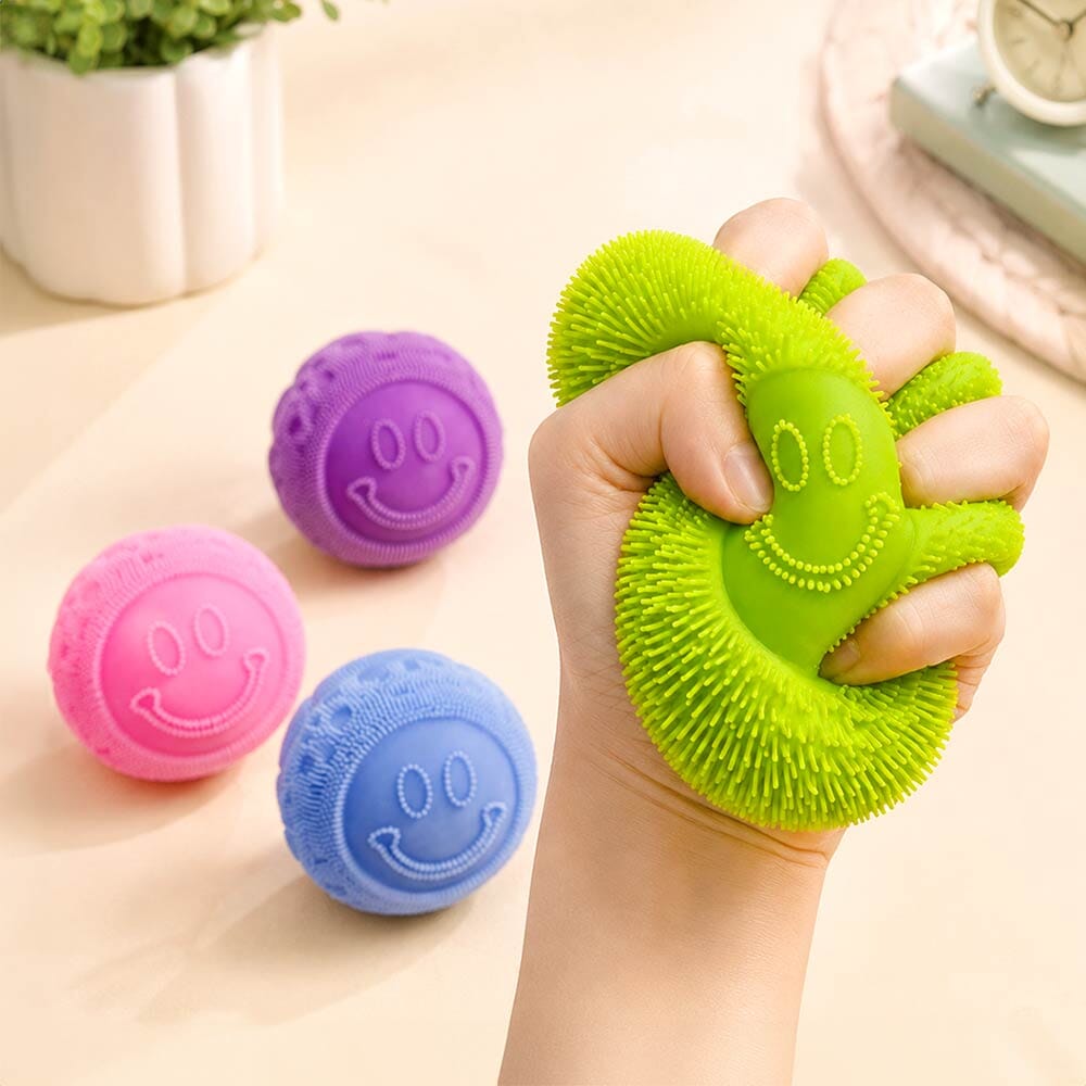 Fuzzy Stretch Ball Squishy Activity Toy Sensibling Corp. 