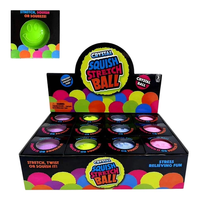 Fuzzy Stretch Ball Squishy Activity Toy Sensibling Corp. 