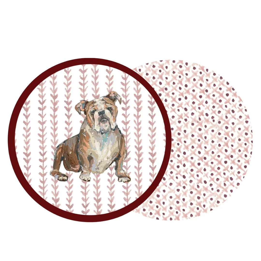 Game Day Bulldog Art Pop Artwork Keva 