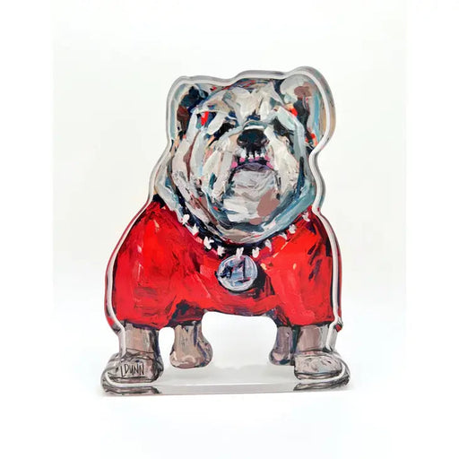 Gameday Acrylic Bulldog Home Decor Lauren Dunn 