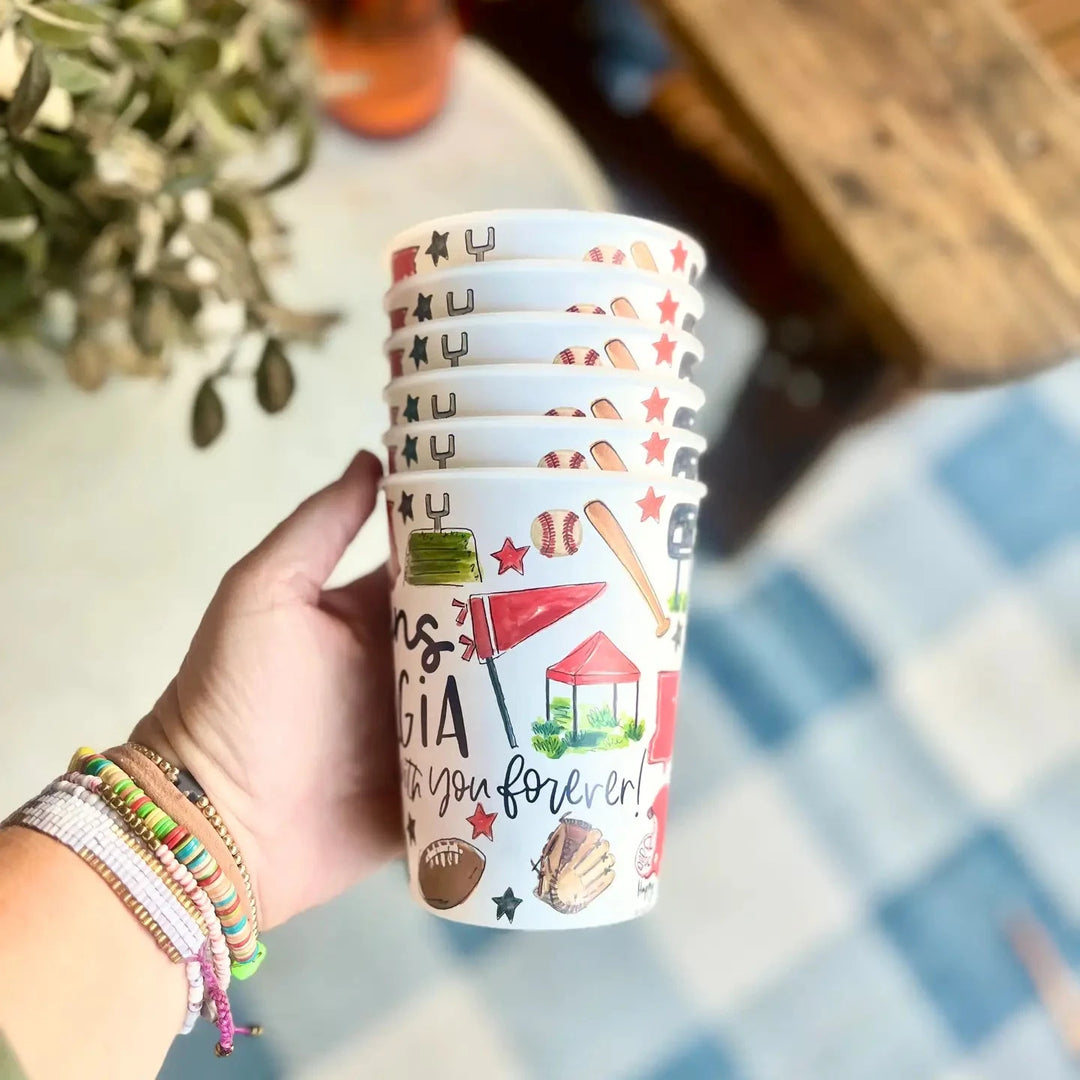 Gameday Party Cups - Athens Drinkware Happy by Rachel 