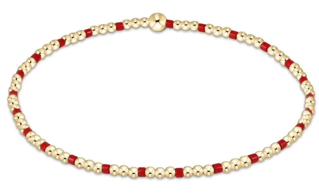 Gameday - Sincerity Pattern Bracelets Womens Bracelet ENewton Red 
