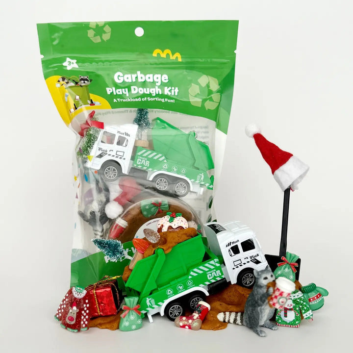 Garbage Kiddough Play Kit- Holiday Edition Toy Craft Kits Earth Grown KidDoughs 
