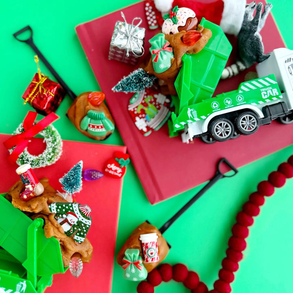 Garbage Kiddough Play Kit- Holiday Edition Toy Craft Kits Earth Grown KidDoughs 