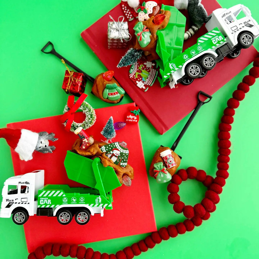 Garbage Kiddough Play Kit- Holiday Edition Toy Craft Kits Earth Grown KidDoughs 