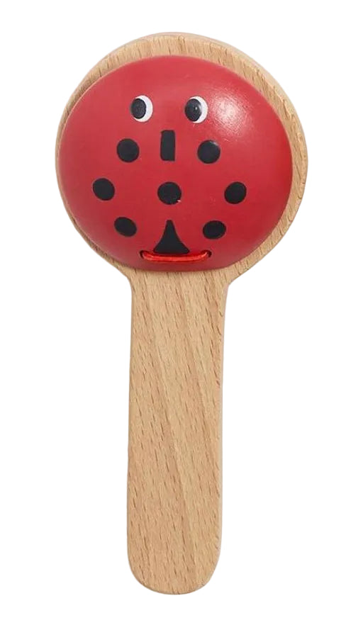 Garden Critter Music Toy Activity Toy Two's Company Ladybug Castanet 