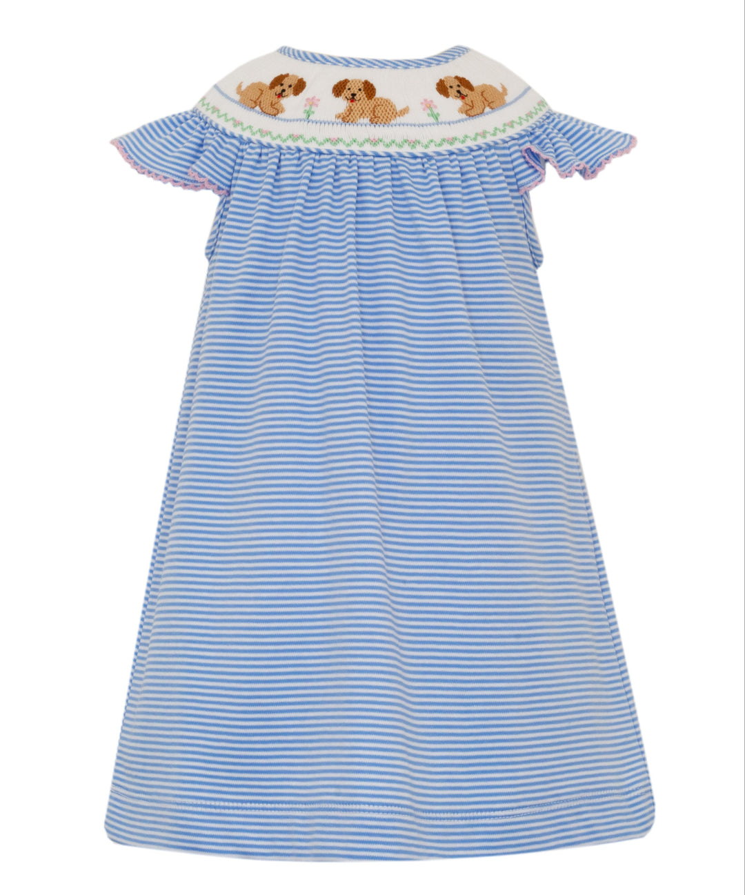 Garden Puppies Knit Angel Wing Dress Girl Dress Petit Bebe 