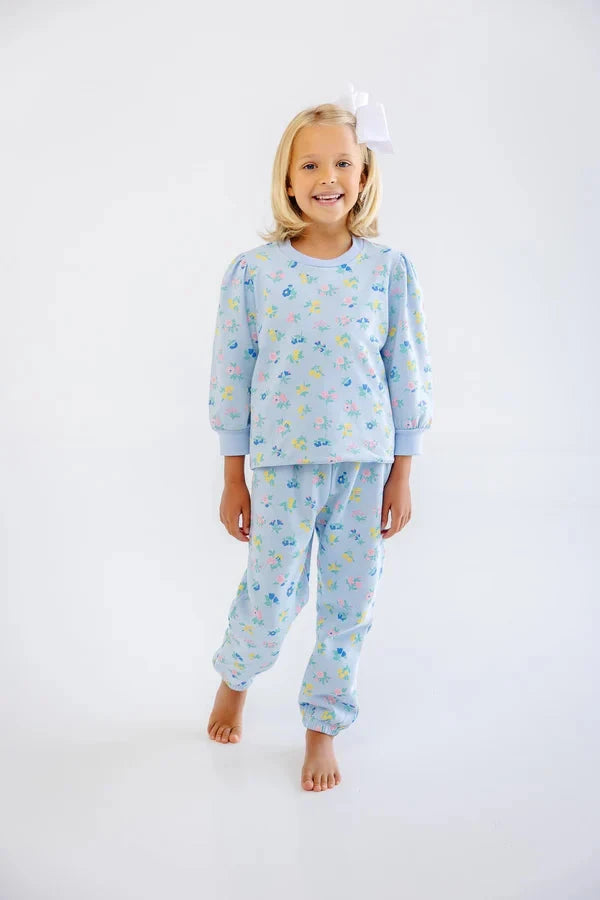 Gates Sweeney Sweatpants - Little London Flowers Girl Pants Beaufort Bonnet 