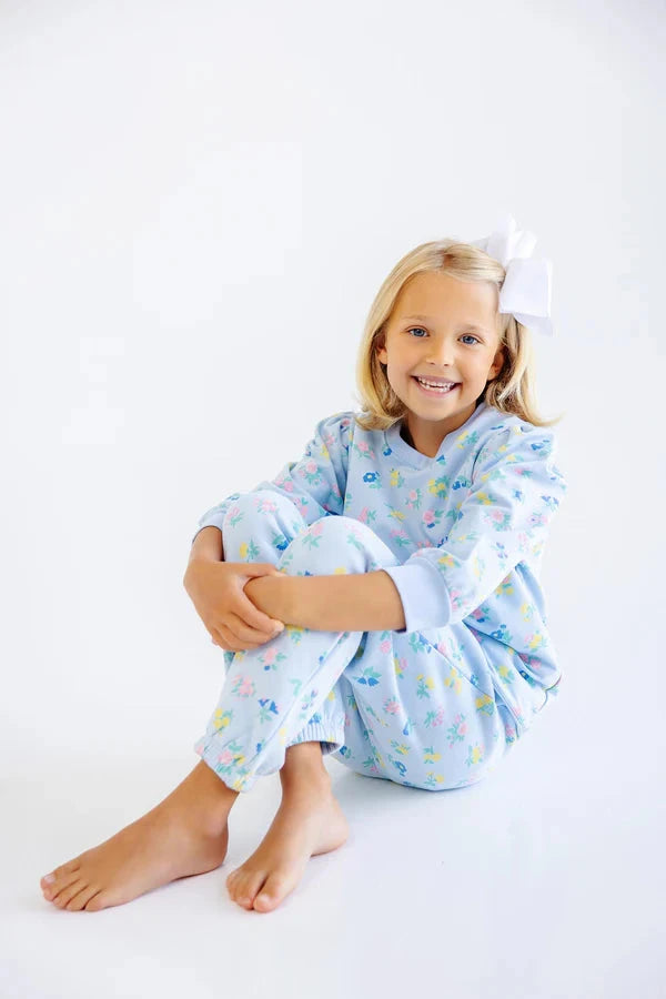 Gates Sweeney Sweatpants - Little London Flowers Girl Pants Beaufort Bonnet 
